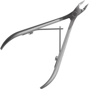 Huidtang en nagelriemtang - 10,5 cm met snit van 0,3 cm