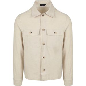 Suitable Drop Loop Overshirt Sand - Maat S - Heren