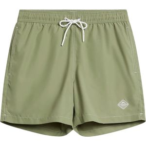 J.Lindeberg Heren Banks Solid Swim Trunks Oil Green