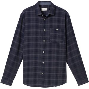 Tom Tailor - Hemd - Maat S - Mannen - 36006 navy tona - katoen