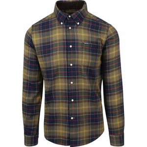 Barbour - Casual Overhemd - Groen - Geruit - Flanel