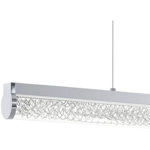 EGLO Trevelo - Hanglamp - LED - Lengte 765mm. - Chroom - Wit, Aluminium