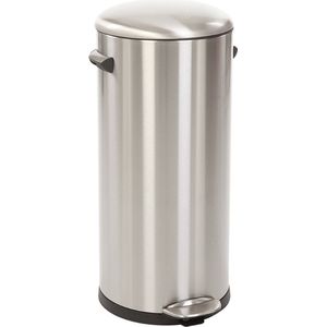 EKO Belle Deluxe Prullenbak - 30 l - Mat RVS