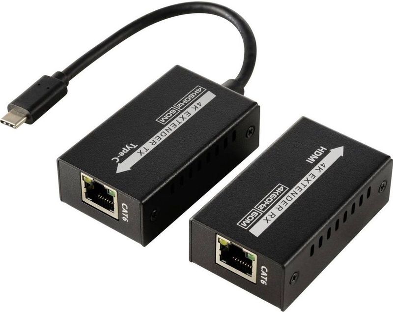 SpeaKa Professional SP-TPCE-500 - HDMI-extender - Via netwerkkabel RJ45 - 60 m