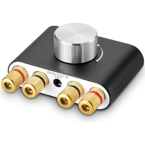 Equivera - Versterker Audio - HiFi Versterker - Bluetooth - 50W - 2 Kanalen