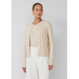 Vest - Viscoseblend - Normale Pasvorm - Ronde Hals - Knoopsluiting