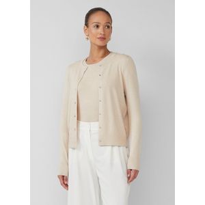 Vest - Viscoseblend - Normale Pasvorm - Ronde Hals - Knoopsluiting