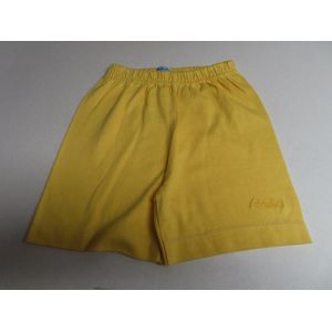 Korte broek - Short - Unie - Geel - Effen - 4 jaar 104