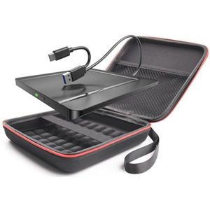 Externe CD/DVD Drives met Opbergtas - USB 3.0 Ultra-Slank
