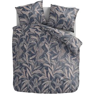 Zydante - Leaf Tapestry - Dekbedovertrek - Blauw - Tweepersoons 200x200 cm - Microvezel