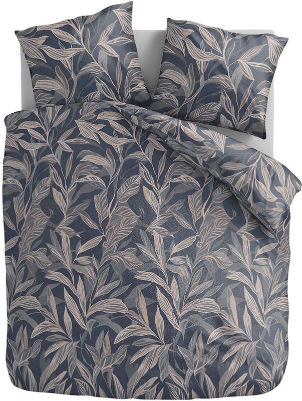 Zydante - Leaf Tapestry - Dekbedovertrek - Blauw - Tweepersoons 200x200 cm - Microvezel