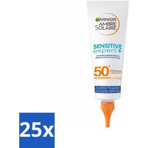 Garnier - Ambre Solaire - Zonnebrandserum - Sensitive Expert - SPF 50+ - 125 ml - Bulkverpakking - 25 stuks