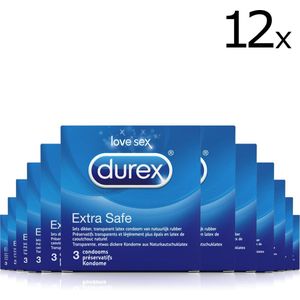 Durex extra safe - 12 x 3 stuks