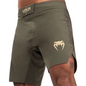 Venum Contender Fightshorts Vechtsportbroek Kaki - S