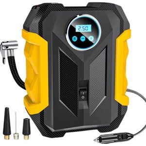 EML STORE Autobanden pomp - Elektrisch - Draagbare Luchtcompressor - Autobanden compressor - Voor Auto en Fiets