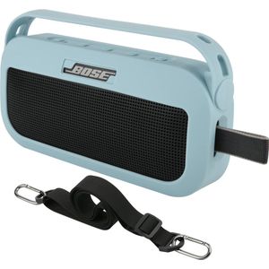 Siliconen Case geschikt voor Bose SoundLink Flex - Bluetooth Portable Speaker - Blauw