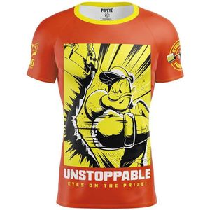 Otso Popeye Unstoppable T-shirt Met Korte Mouwen Geel L Man