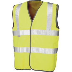 Gilet Unisex 3XL Result Mouwloos Fluorescent Yellow 100% Polyester