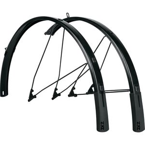 SKS Metaplast Bluemels spatbordenset zwart 56 mm - Spatbordenset voor 56 mm banden
