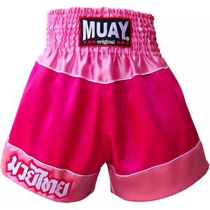 Muay Thai Short - cerise/roze XL