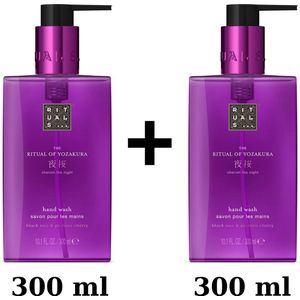 Rituals - The Ritual of Yozakura - Handzeep - 2 x 300 ml - Inclusief Gift Bag