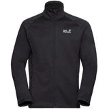 Jack Wolfskin - PEAK DISTRICT FZ M - Fleecejack - Zwart