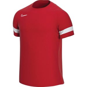 Nike Dri-FIT Academy 21  Sportshirt - Maat XL  - Mannen - rood/wit