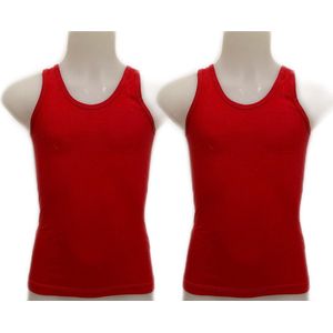 Embrator 2-pack jongens Hemdje rood maat 86/92