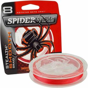 SpiderWire Stealth Smooth8 PE Braid Code Red 300m Vislijn