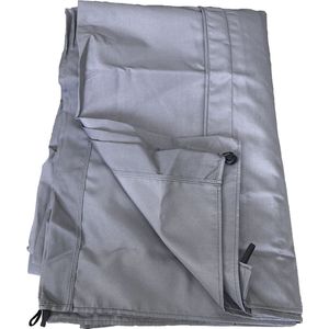 Canvas voor zelfdragende pergola 3 × 4m CASSIS grijs