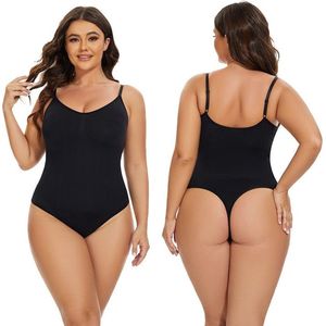 ChicShape® Bodysuit Shapewear Dames String - Sterk Corrigerend Ondergoed voor Buik & Lichaam - Bodyshaper Maat XXL