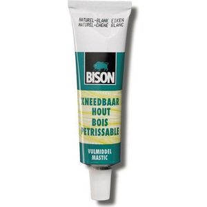 Bison - Kneedbaar Houtplamuur - Licht Eiken - 50g Tube