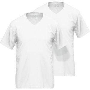 Ceceba T-shirt V-hals - Wit - 31239-4012-110 - 6XL - Mannen