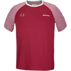 Babolat T-Shirt Juan Lebron Rood Maat (L)