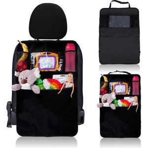 Goodivery ® Multifunctionele Autostoel Organizer met Meerdere Opbergvakken - Ideaal voor Tablets en Telefoons - Zwart