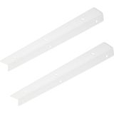 SOTECH - Ondersteuning Hoek - Wit - 400 mm - Inclusief Montagemateriaal - 2 Stuks
