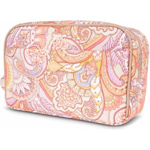 Chloe Pocket Cosmetic Bag 80 Paisley Elio Sand Dollar Beige: OS
