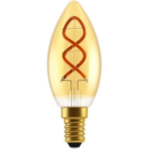 Nordlux 2080101458 LED-lamp Energielabel A+ (A++ - E) E14 Kaars 2.5 W Goud (Ø x l) 35 mm x 97 mm Dimbaar 1 stuk(s)