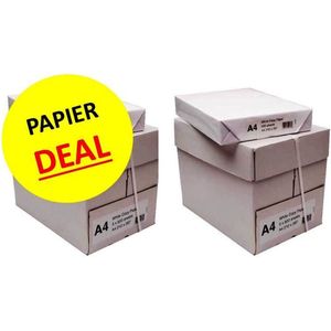 Office Basics goedkoop A4 papier - 2 dozen = 10 pak - businesspack - wit
