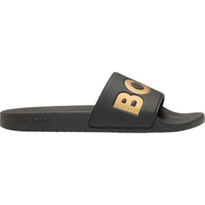 Boss Heren Slippers Zwart 50536835/007 Aryeh_Slid_npvlg 10251721 01