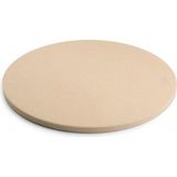 Orange85 Pizzasteen - Pizzaplaat Barbecue en Oven - Beige - 33x33x1 cm - Keramiek