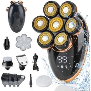 Skull shaver - Skullshaver - Hoofd scheerapparaat mannen - Scheerapparaat hoofd - Head shaver - 15 x 9 x 17,3 cm