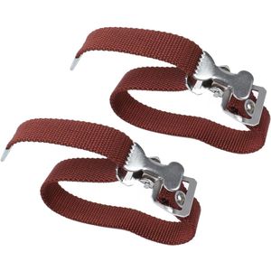 Stelten riemen droogbouwset met 2 verstelbare beenlussen van duurzaam nylon en aluminiumlegering, ideaal voor gipskartonstelten en het schilderen van muren