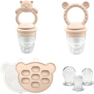 @ Lu's Today - IJslolly Mal - Sliliconen IJslolly Mal - Kinder IJsjes Maken - Zelf IJsjes Maken - Mini IJsjes - Naturel Bruine Kleur