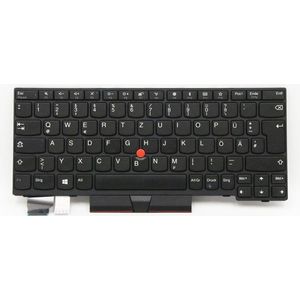 Notebook Toetsenbord (QWERTZ - Duits) geschikt voor o.a. Lenovo Thinkpad X280 / A285 / X390 Series - P/N: 1YP120