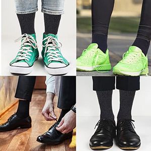 Thermosokken voor Heren - 5 Paar Warme Winter Sokken met Dikke Badstof Zolen (Maat 39-45)