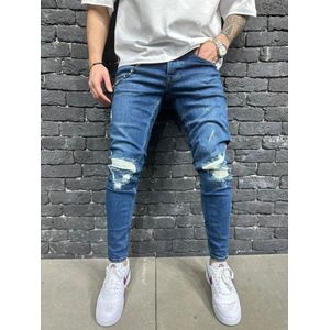 Relaxed Fit Jeans |Mannen Stretchy Loose Fit jeans | Slim fit jeans |Regular Tapered Fit Jeans - W33