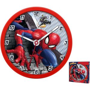 Spiderman Wandklok - Muur Klok - Spider-Man - Kinderkamer