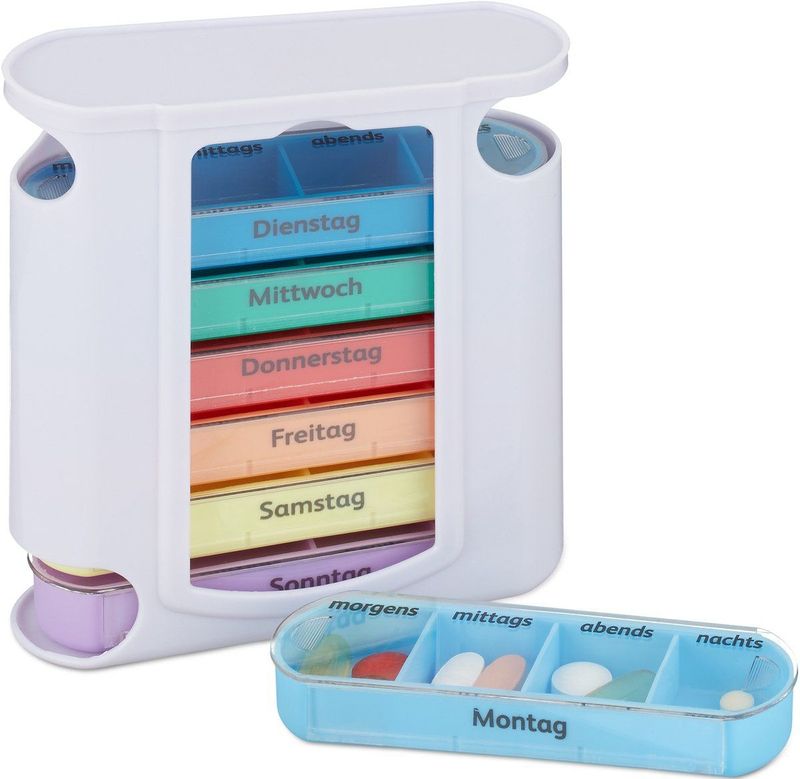 Pillendoos 7 Dagen - Klein - PP, ABS - Handzaam voor Onderweg