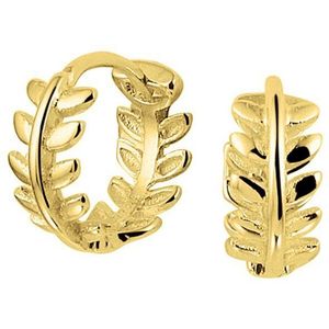 Zilver Verguld - Klapoorringen - Geel - 1 Micron - 2103246